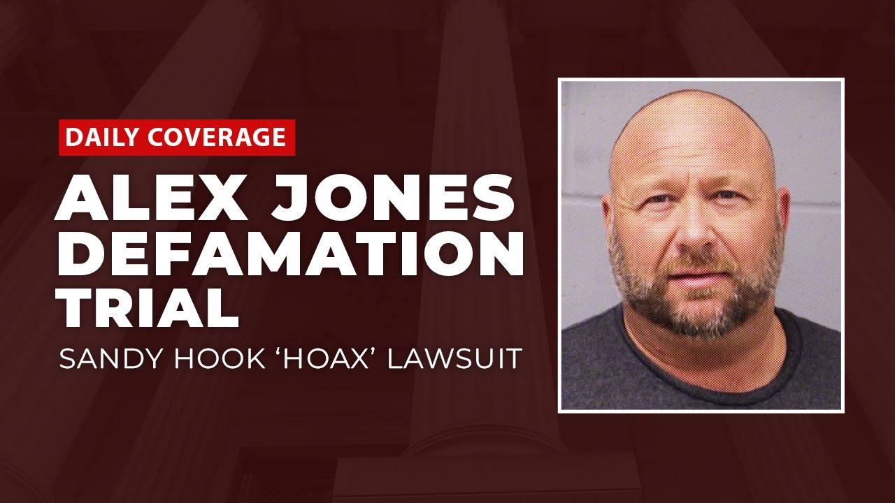 Alex Jones Defamation Trial Sandy Hook 'Hoax' Lawsuit - Day Two