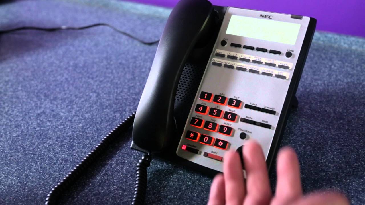 NEC Voicemail - Telesis Tutorials