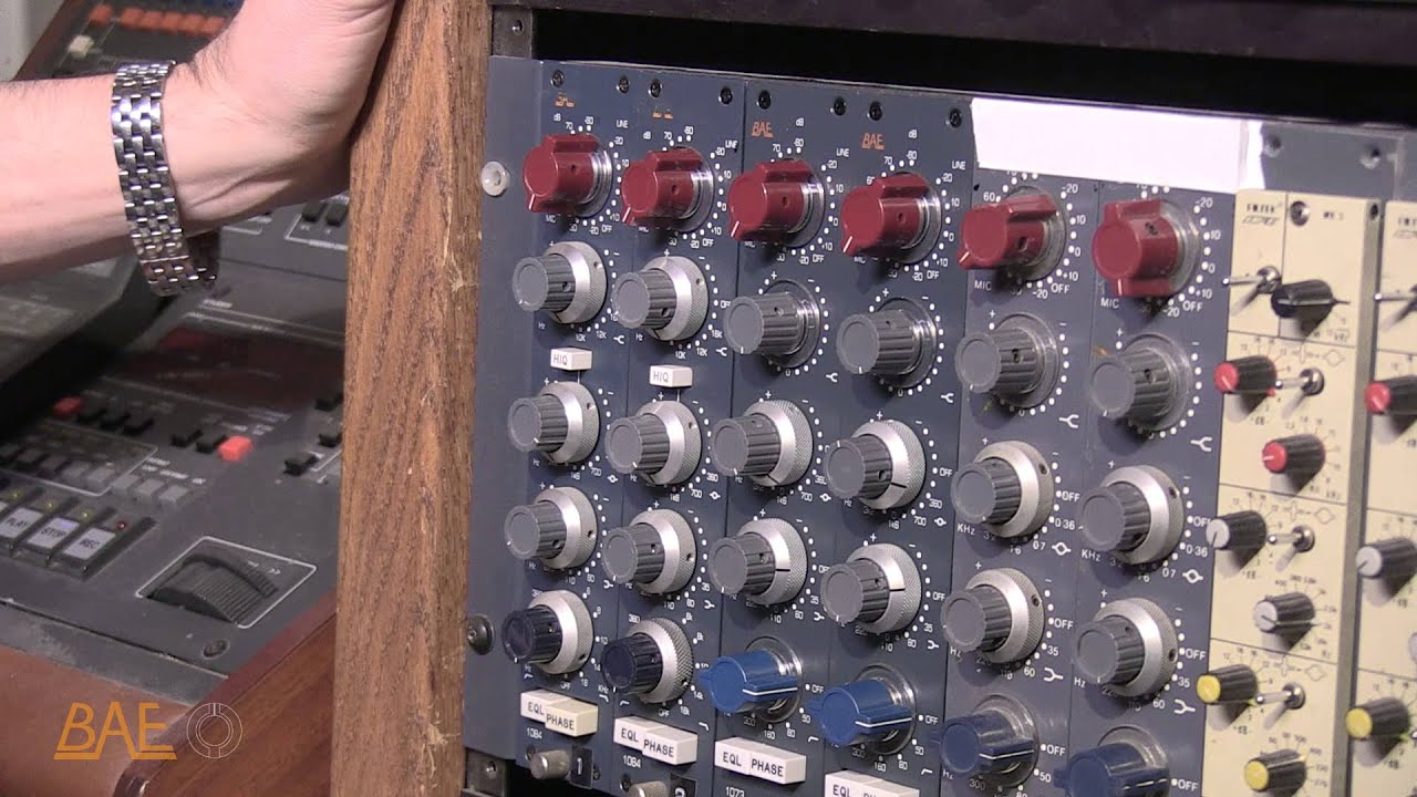 JJ BLAIR - Drum recording techniques with the BAE 1084