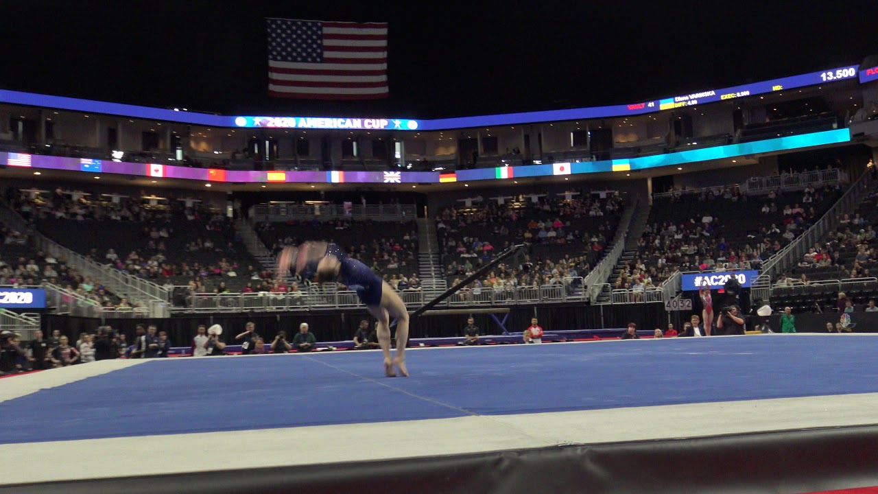 Jennifer Gadirova (GBR) - Floor Exercise - 2020 American Cup