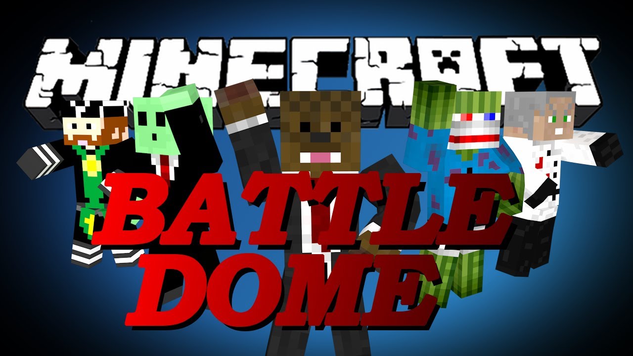 NINJA Minecraft BattleDome w/ CaveManFilms, Bashur, AussieDard, and PeteZahHutt! #6 | JeromeASF
