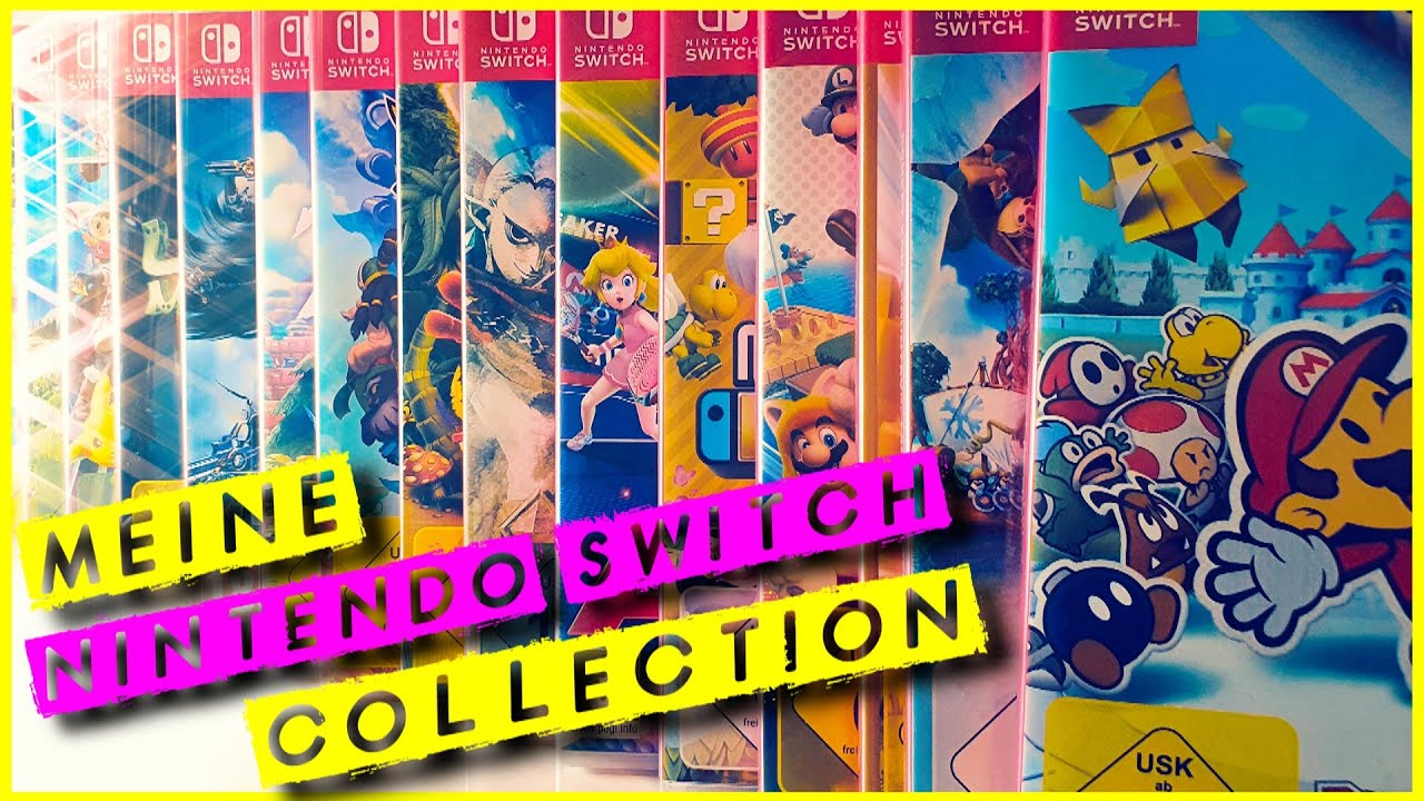 Meine komplette NINTENDO SWITCH Sammlung