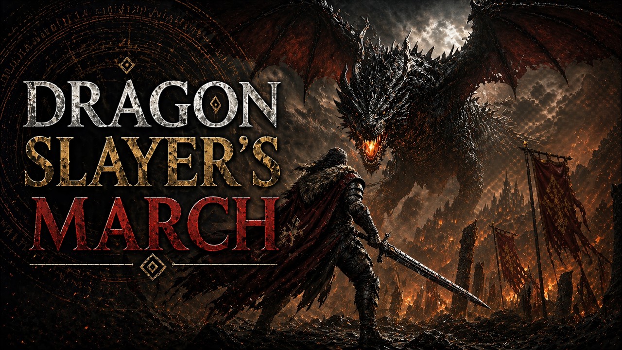 Dragon Slayer’s March | Epic Dwarf Metal  Fantasy Battle Background Music