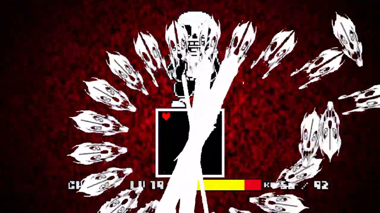 Undertale the hackers ends | vhs sans phase 2 (remake) | animation 