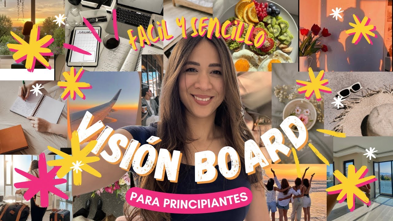VISIÓN BOARD EN 10 MINUTOS| + Mini Vlog