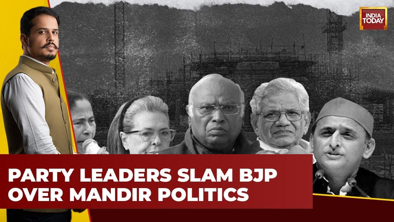 Political Leaders Accuse BJP Of Policitizing Religion Ahead Of Lok Sabha Polls | Ram Mandir News