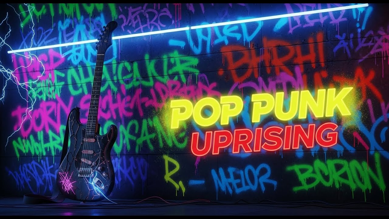 Pop Punk Uprising Best Anthems | Punk Rock Playlist Inspired by Green Day Style and Sum 41 Vibes