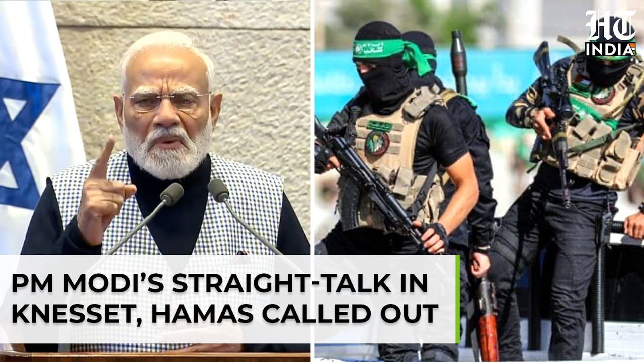 PM Modi Delivers Unflinching Condemnation Of Hamas Attack, Links India&rsquo;s Terror Wounds To Israel&rsquo;s