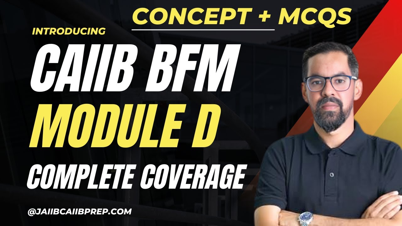 CAIIB BFM June 2025 | CAIIB BFM Marathon 2025 | BFM Module D Balance Sheet Management |By Mahesh Sir