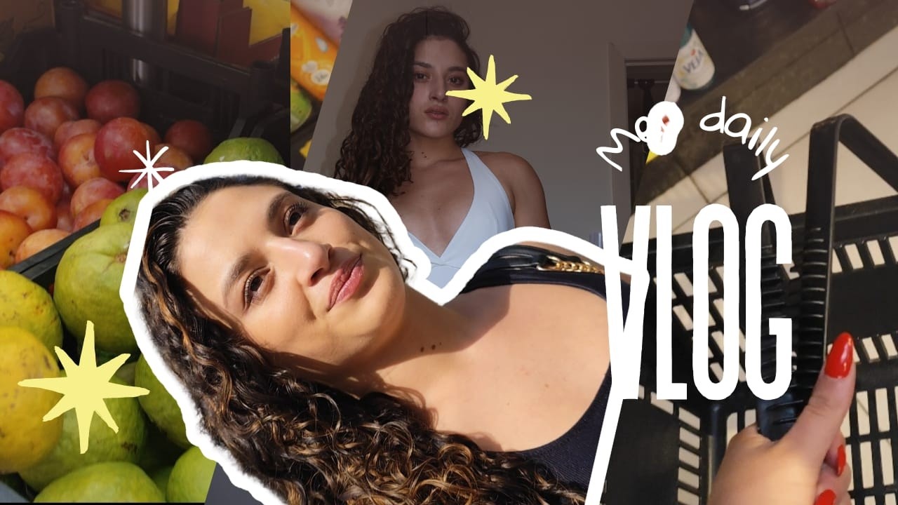 VLOG: MERCADO, BALDÃO DE SALADA, INGLES E PAPO FORA