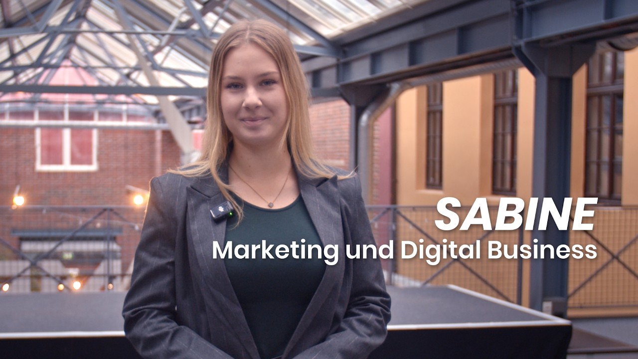 Marketing und Digital Buisness studieren | Sabine an der FH OÖ in Steyr