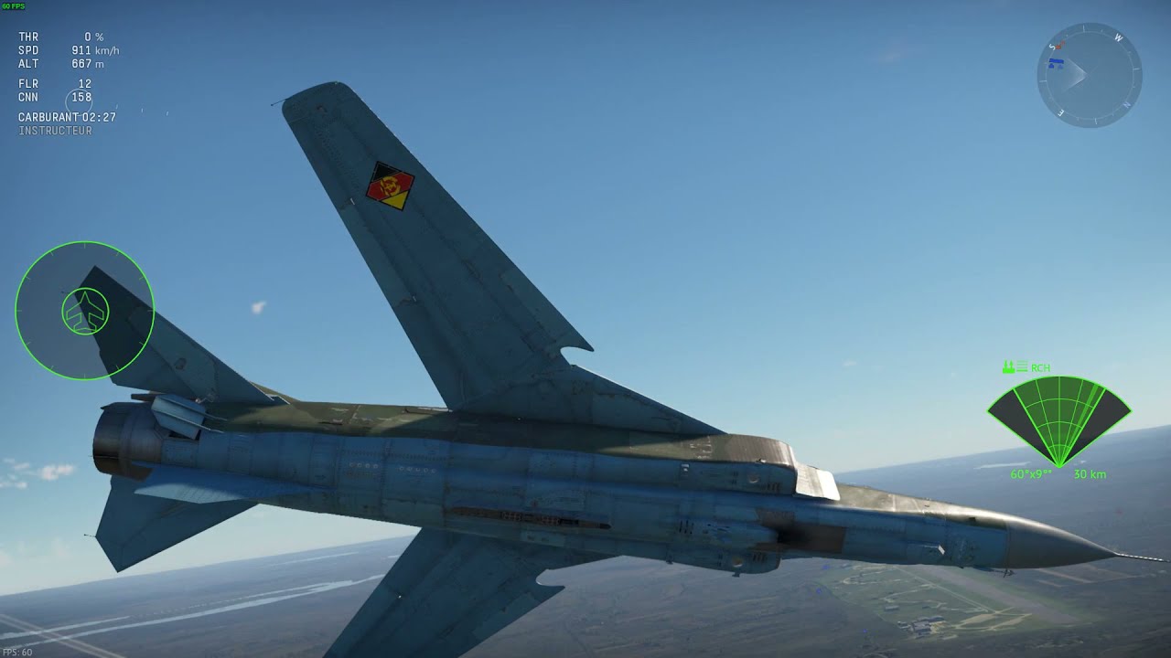 War Thunder Operation WINTER - MiG-23 MF Test drive