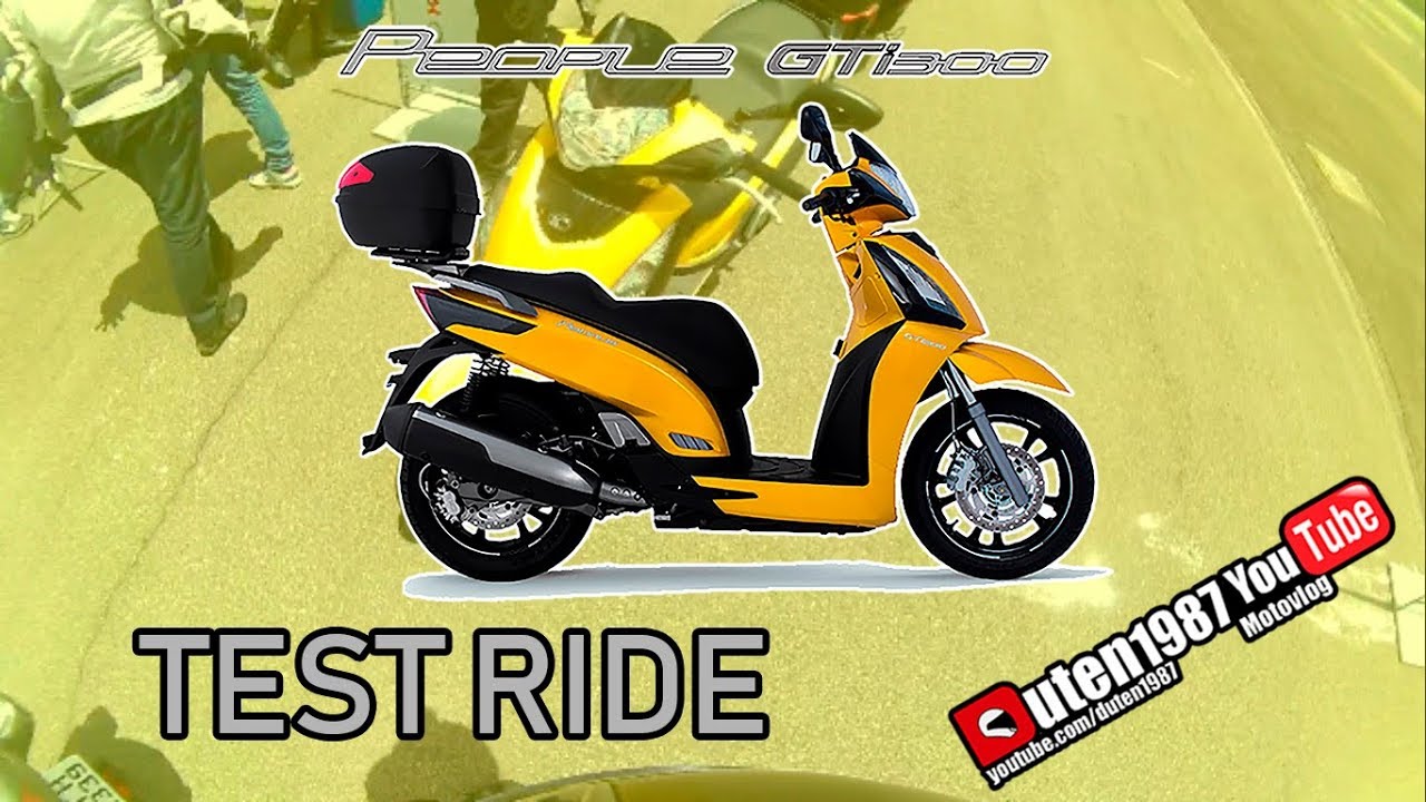 Test ride - Kymco People GTI 300