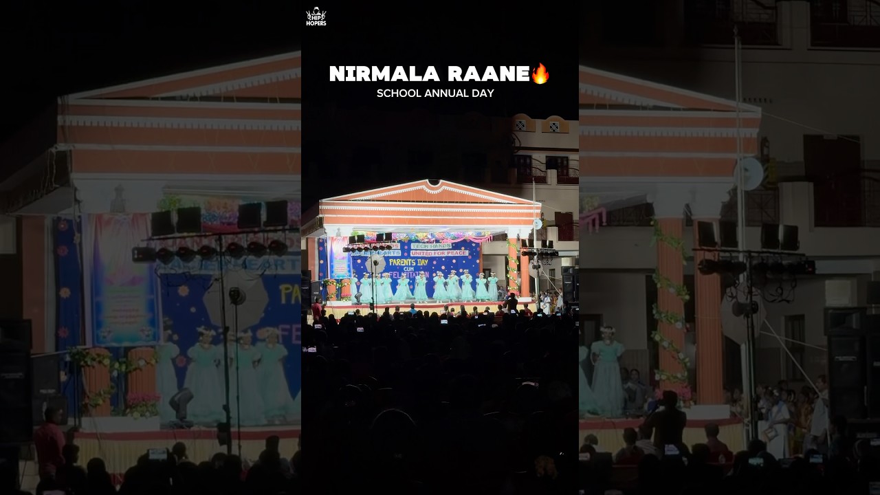 Annual Day Choreography | Nirmala Raane Girls Hr.Sec School #school #dance
