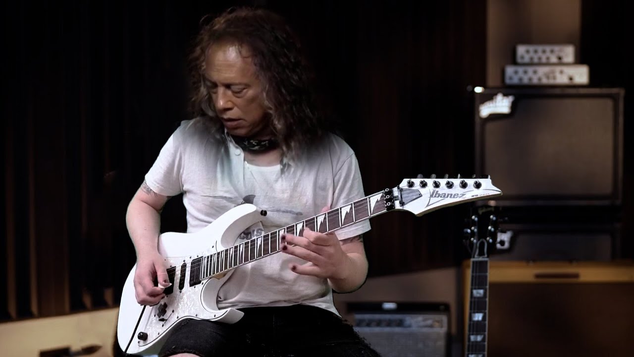Kirk Hammett Playing Tornado Of Souls Solo (Fun Editing)