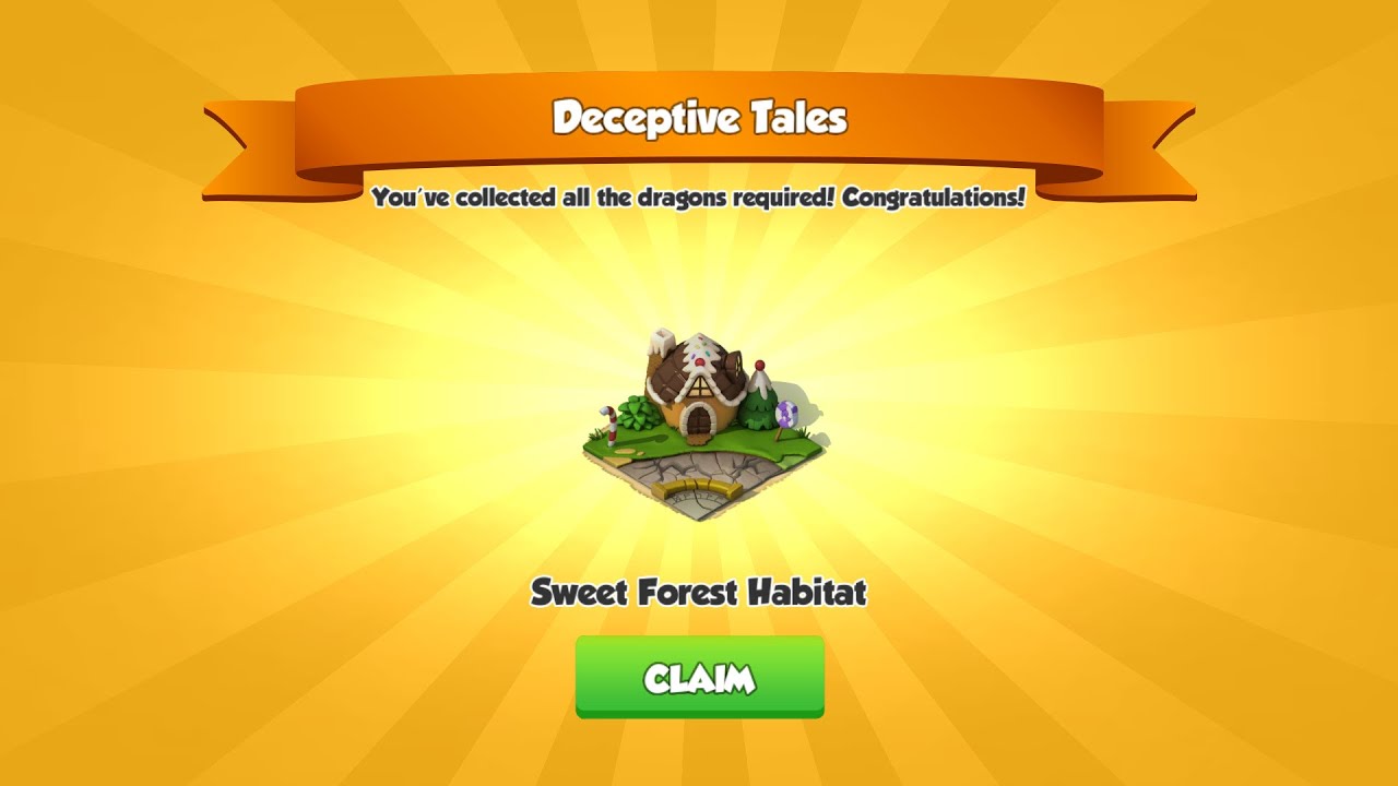 Weekend - Do you have Sweet Forest Habitat? - Dragon Mania Legends