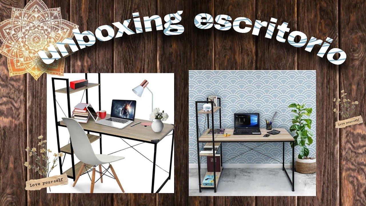 Unboxing escritorio minimalista #amazon