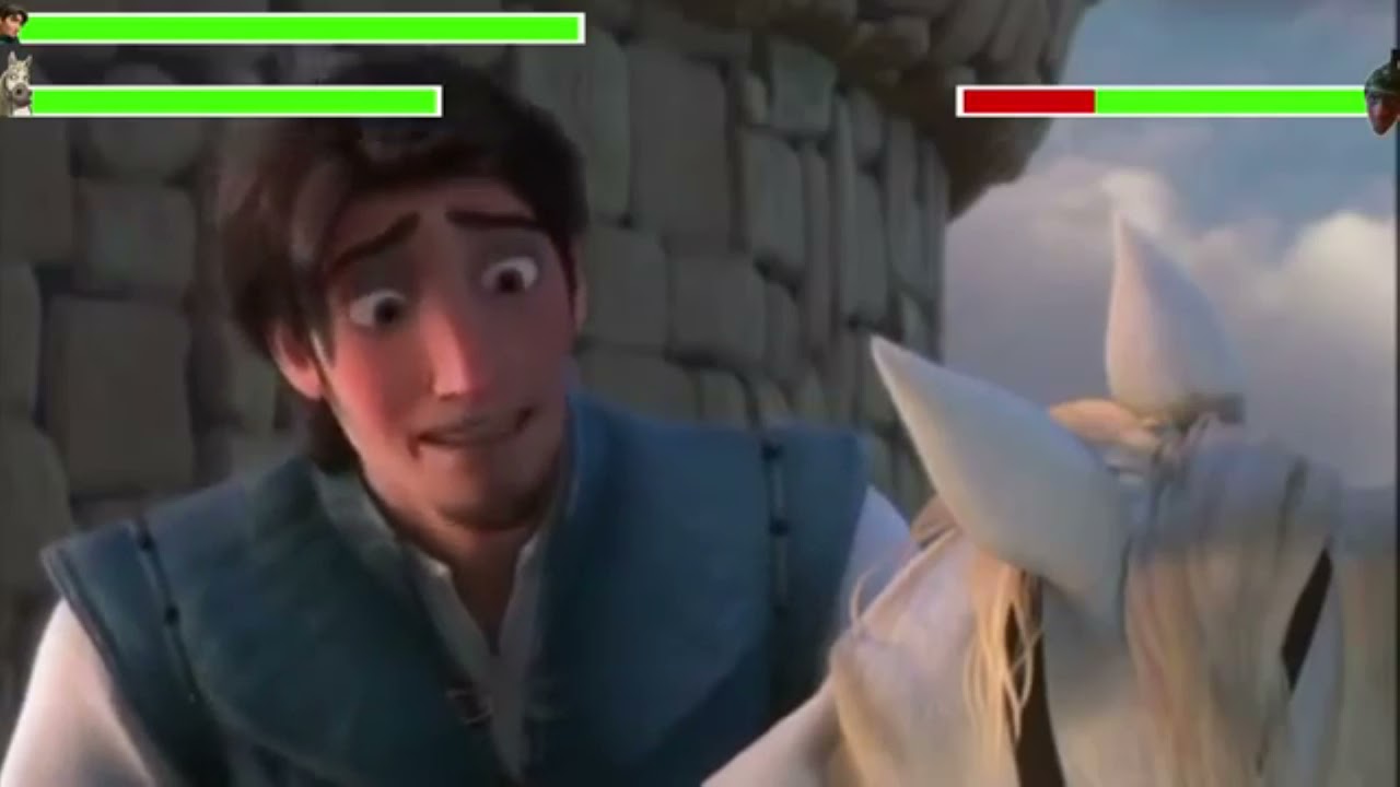 Tangled (2010) Prison Break with healthbars (Edited By @GabrielD2002)