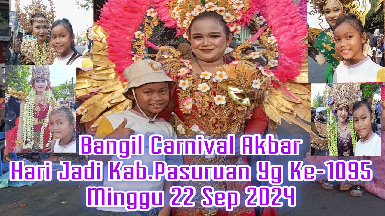 Viral BANGIL CARNIVAL 22 Sep 2024 MEMPERINGATI HARI JADI KAB.PASURUAN YG KE - 1095