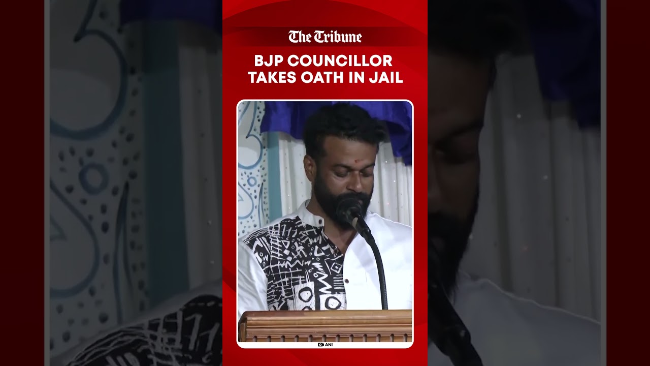 BJP Councillor R Sugathan Retakes Oath Inside Thrissur's Viyyur Jail