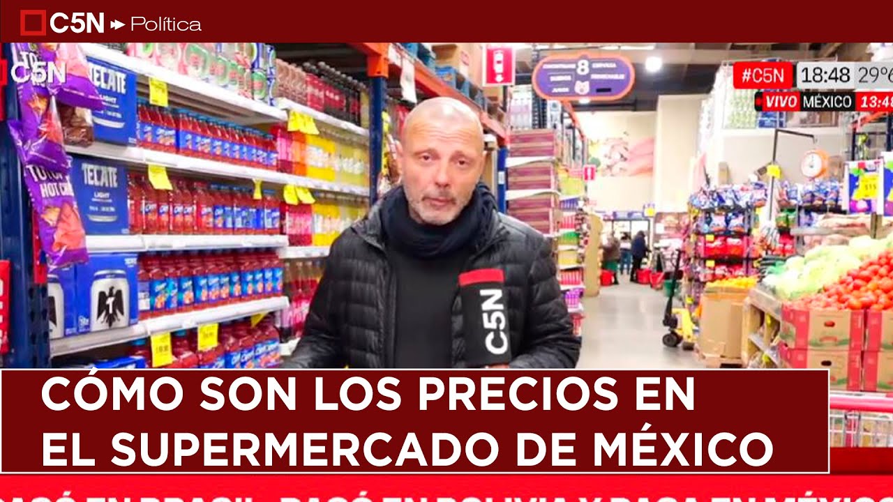 EN MÉXICO, casi TODO sale la MITAD que en ARGENTINA