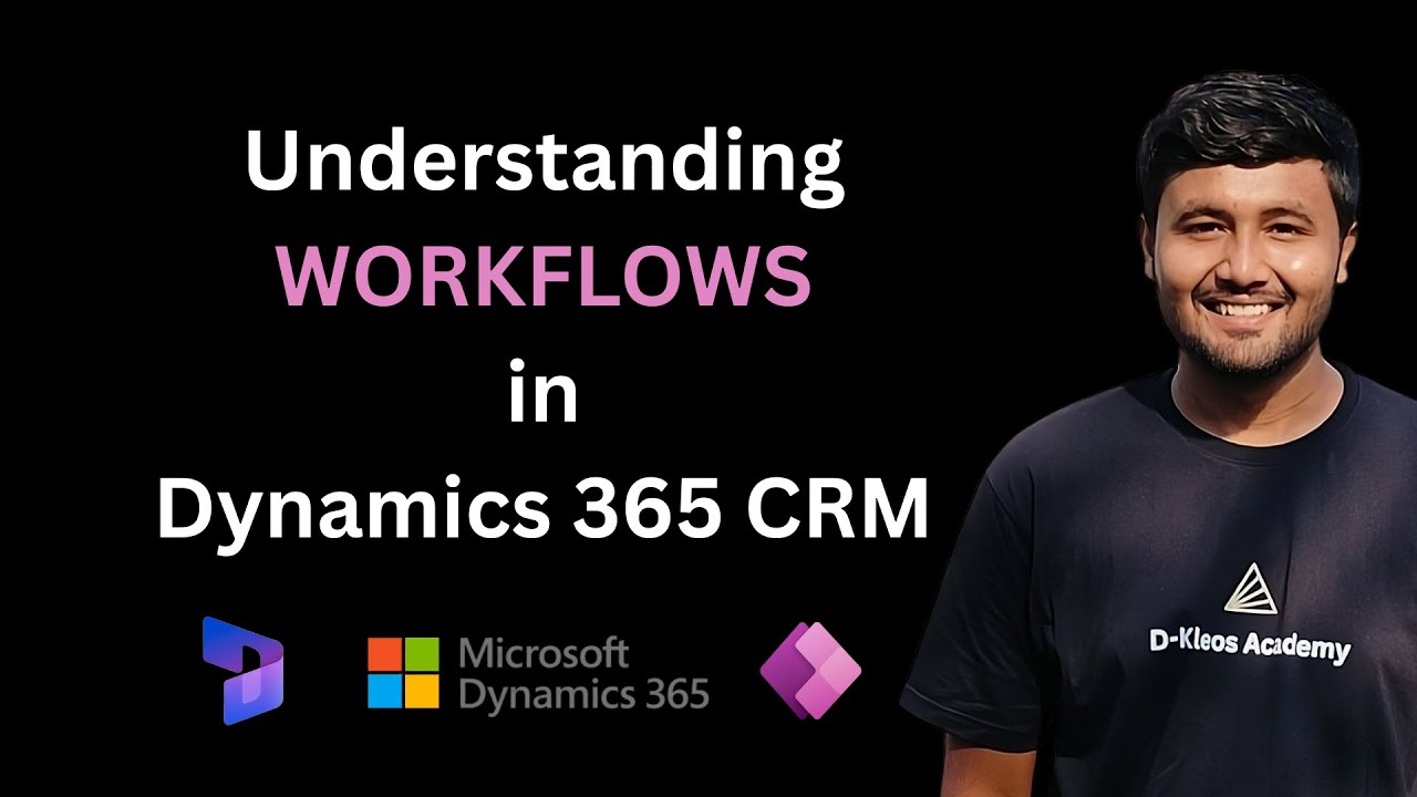 Освоение рабочих процессов в Dynamics 365 CRM с участием Джея Пателя.