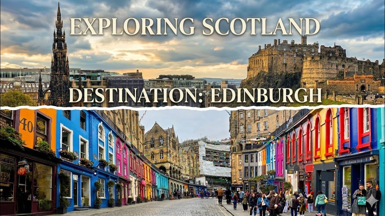 Exploring SCOTLAND - Destination 1 EDINBURGH