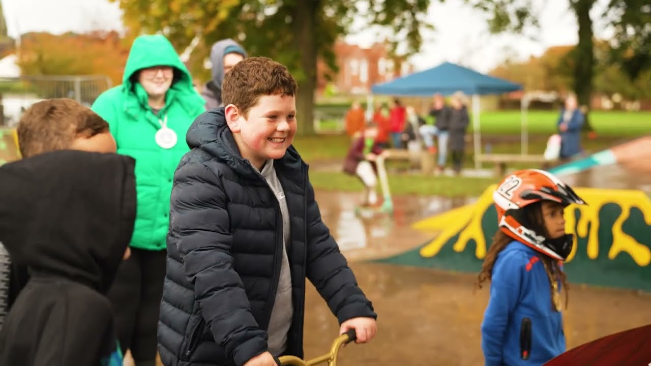 Cheadle Skate Park Mural Makeover