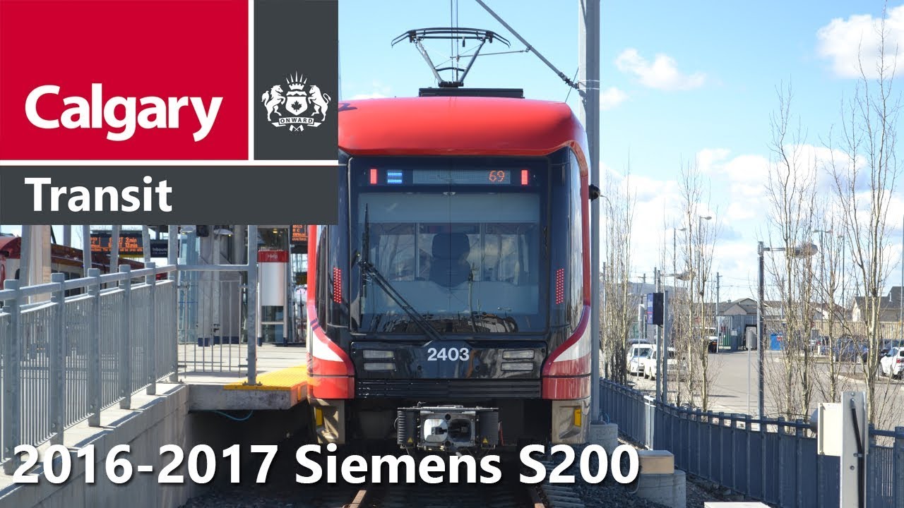Calgary Transit: Siemens S200 #2401 Sound Recording