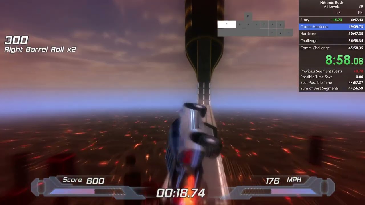 Nitronic Rush - All Levels Speedrun in 45:12
