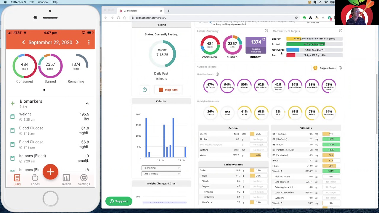 Cronometer Basics Webinar 9-22-2020