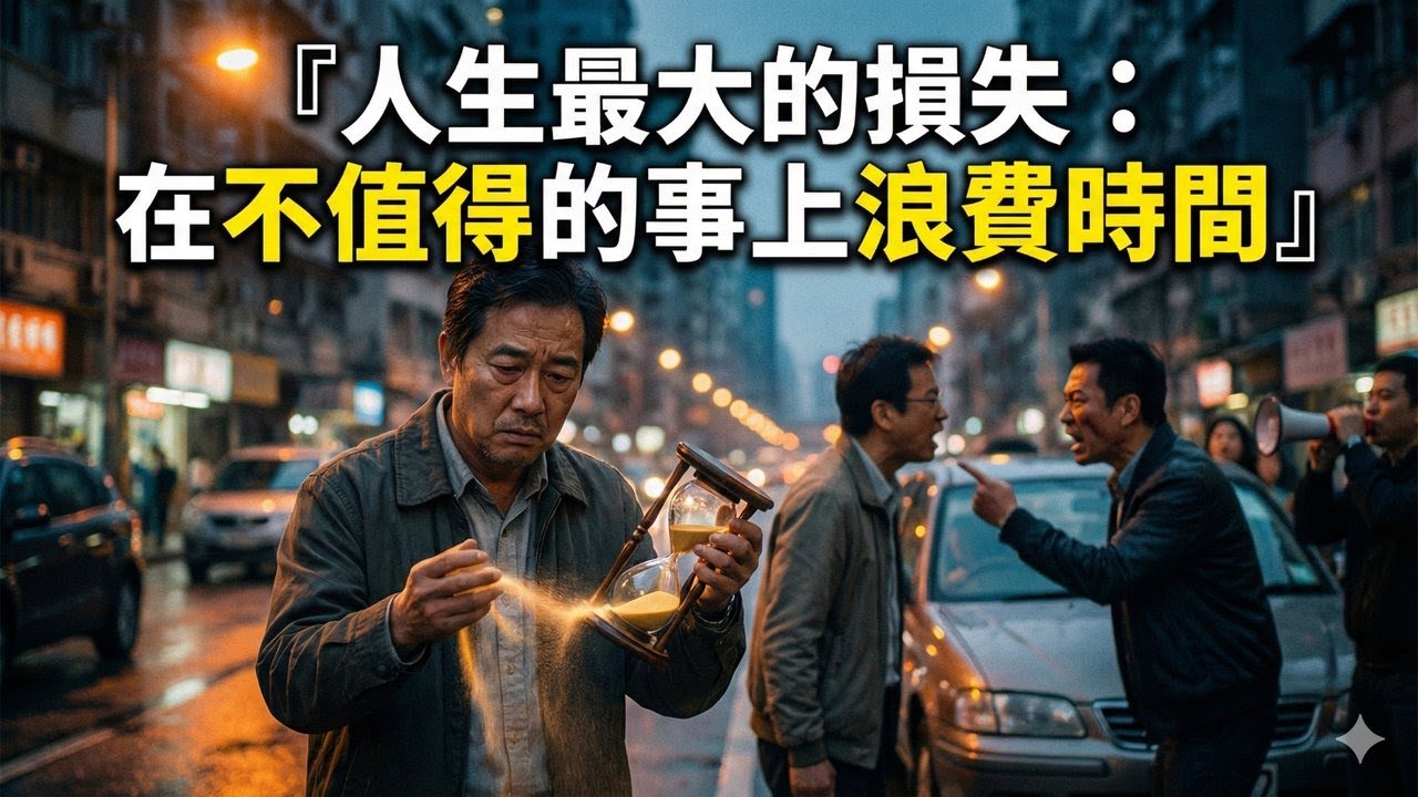 萬歐.舜哥「伴讀品文」一念間～“人生最大的損失：在不值得的事上浪費時間”
