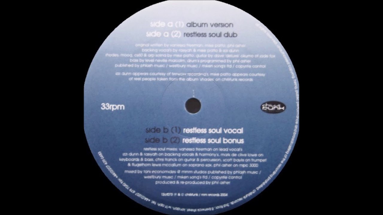 Vanessa Freeman - The Way (Restless Soul Dub)