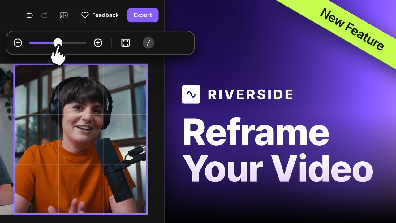 Zoom and Crop Video Tool Now in the Riverside Editor!