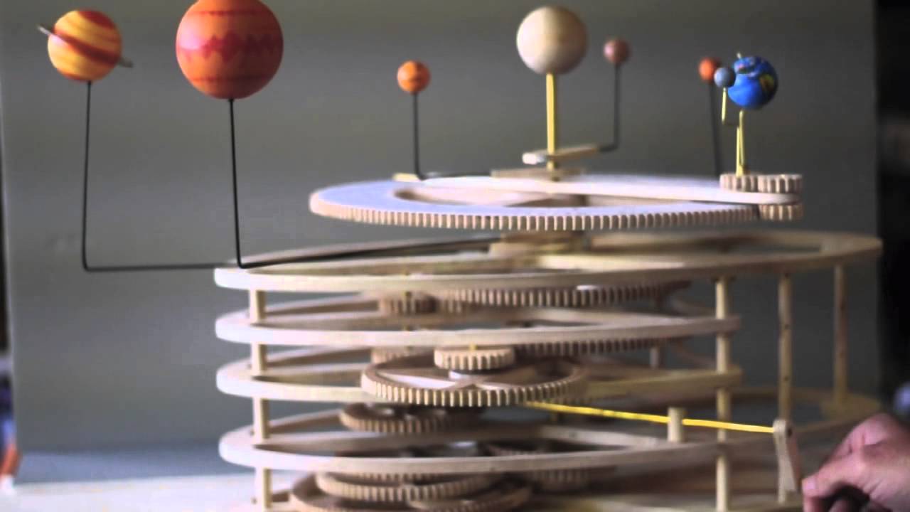 Wooden Orrery