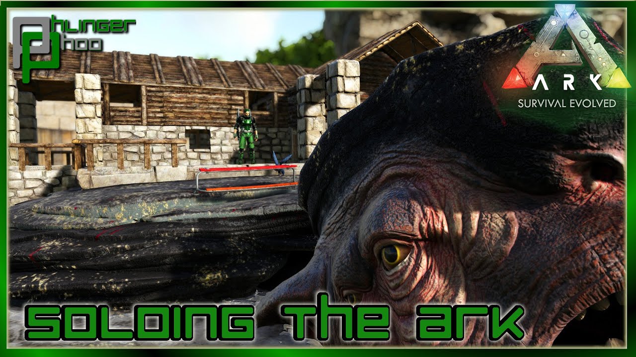 BACK TO THE ISLAND - MEGACHELON BASE BUILD! Soloing the Ark S5E134