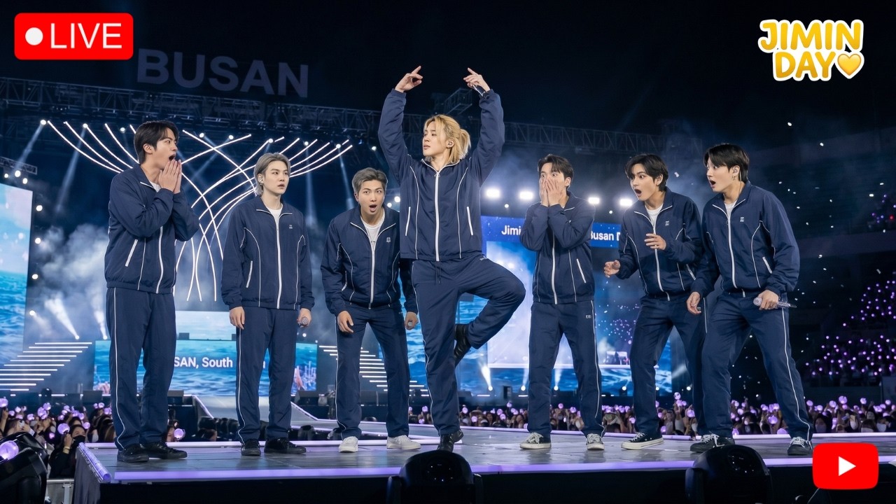 🤯Неожиданный балетный танец Чимина из BTS в Пусане шокировал участников группы и ARMY!🩰