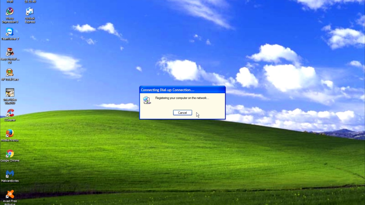 Trying out Dial Up In 2017