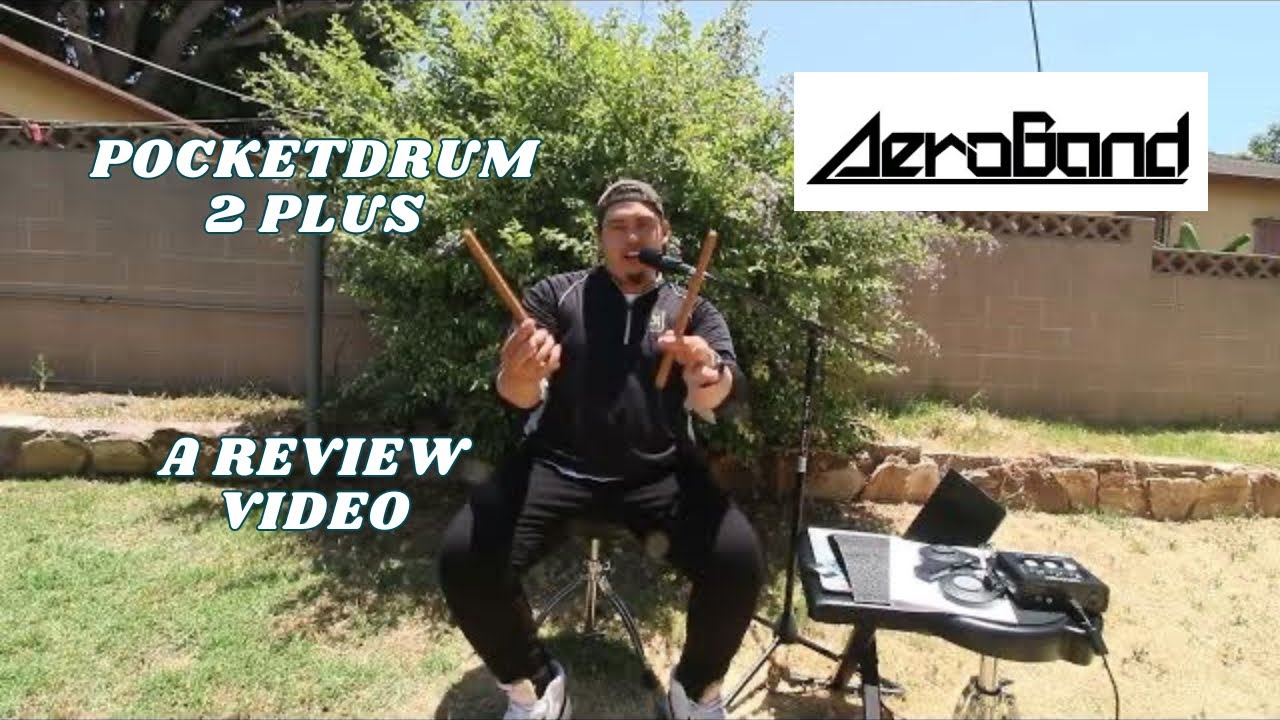 The Future of AIR DRUMMING?!?! AeroBand PocketDrum 2 Plus review