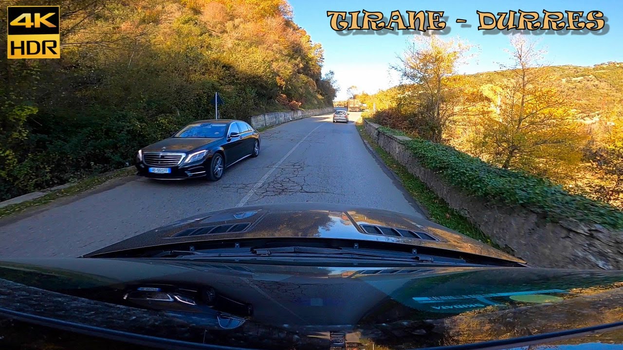 🚘 Tiranë - Durrës | Rruga e Ndroqit - 🇦🇱 Albania 2020 @MTravelVlog