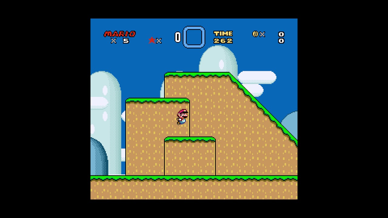 Super Mario World anti-piracy screen