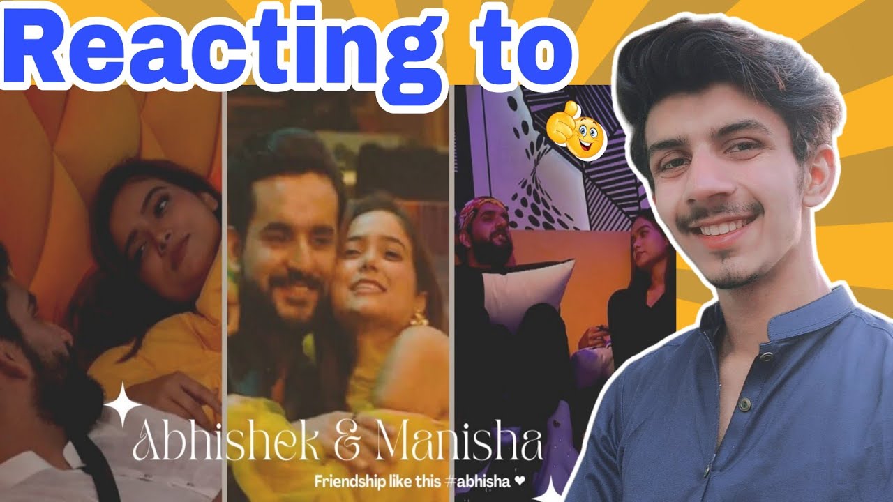 Abhishek & Manisharani Sweet Moments l Fukra insaan #bb #trending #reaction #abhisha