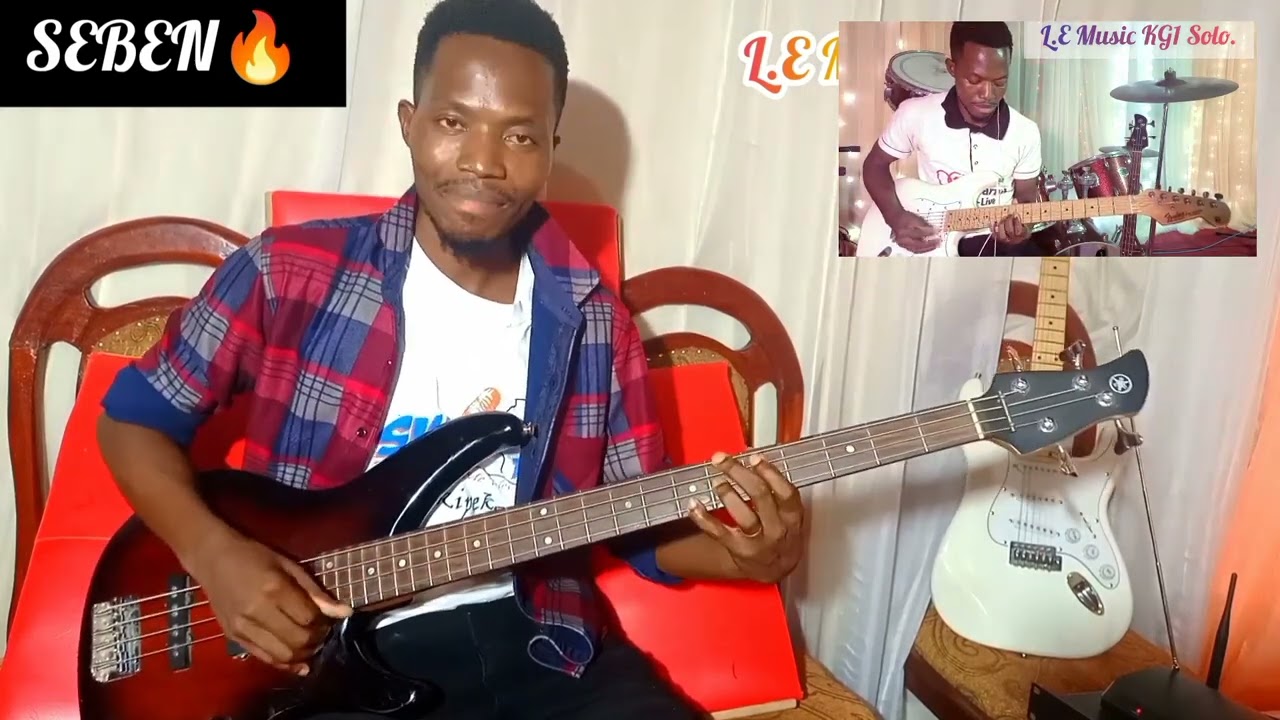 Original SEBENE 🔥🔥🎸 ( BY L.E  Music KG1) Bass  and Solo Guitar 🎸.