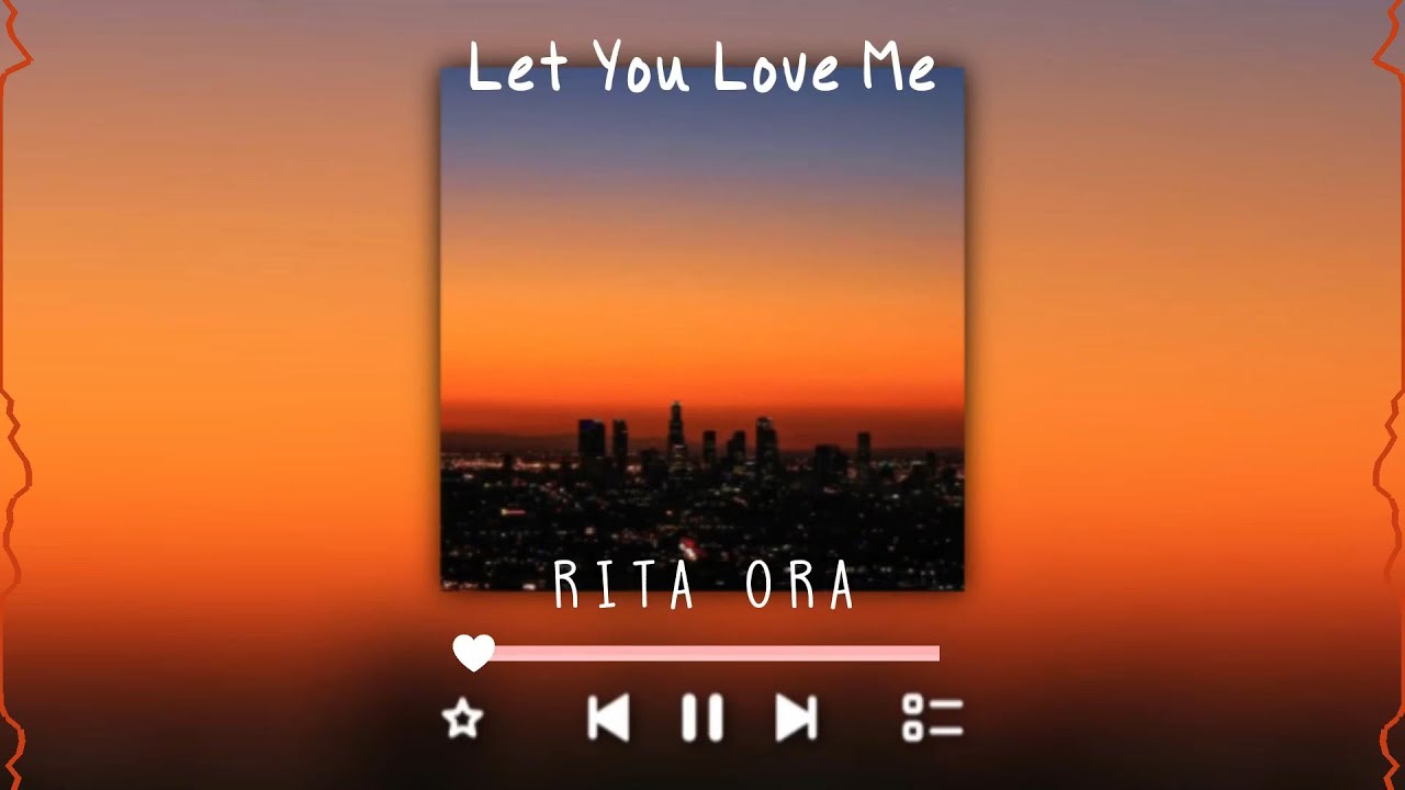 let you love me-rita ora (sped up + reverb)