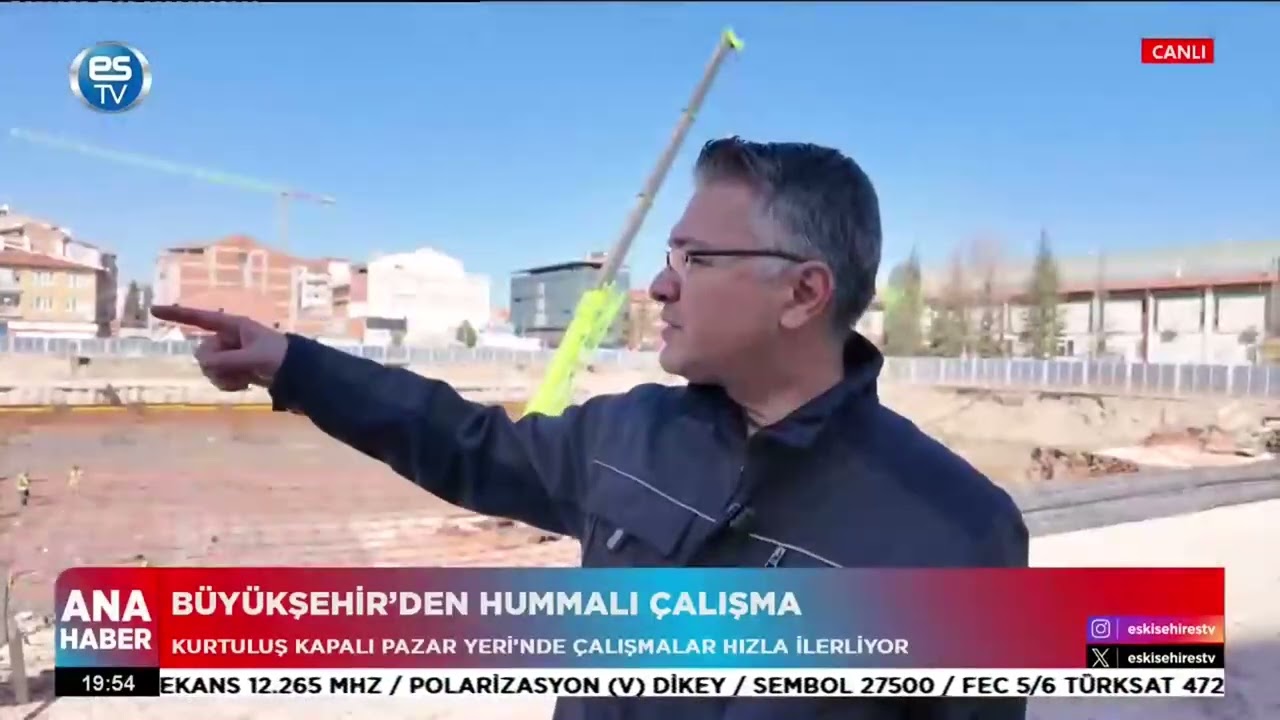 Kurtuluş Kapalı Pazar Yeri’nde çalışmalar hızla ilerliyor