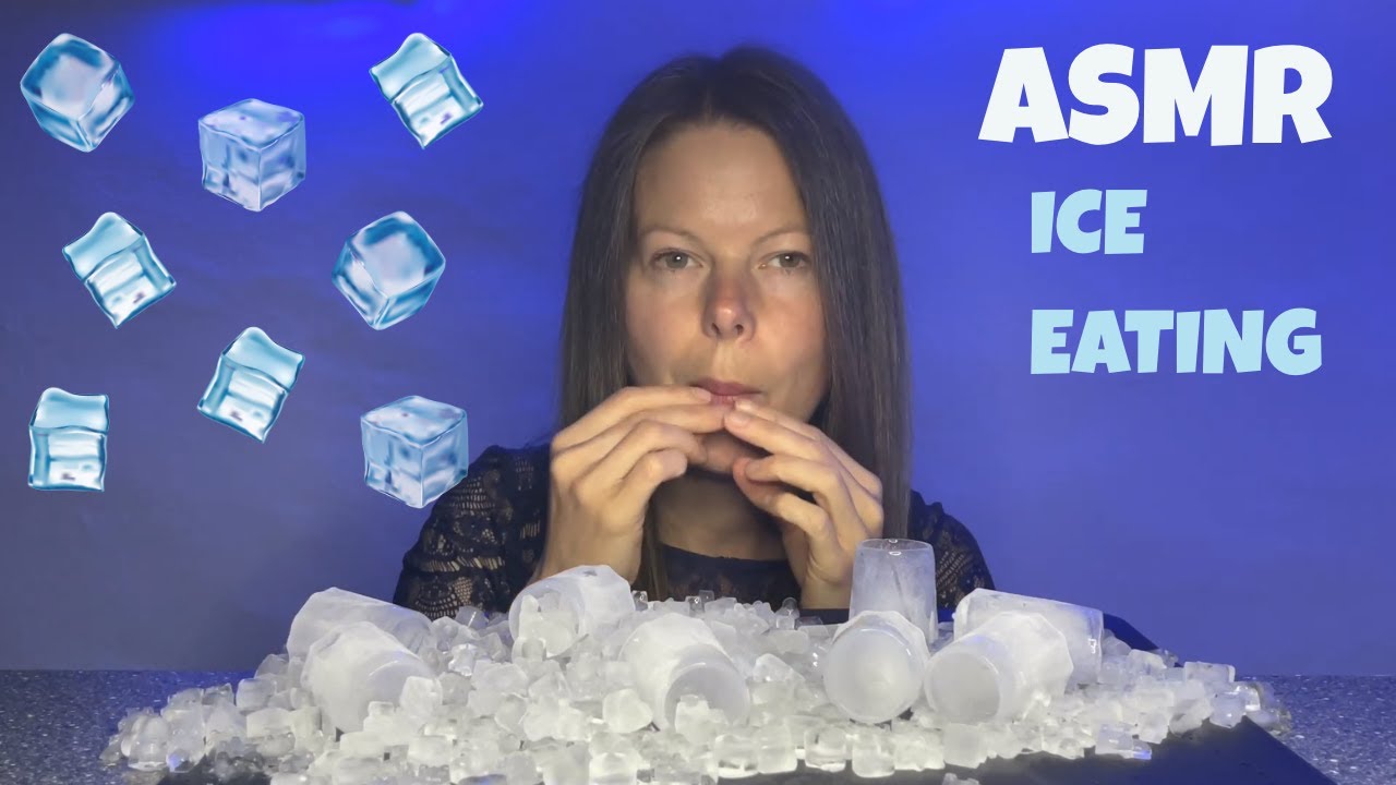 ICE MUKBANG: SATISFYING CRUNCHY SOUNDS | ICE EATING ASMR