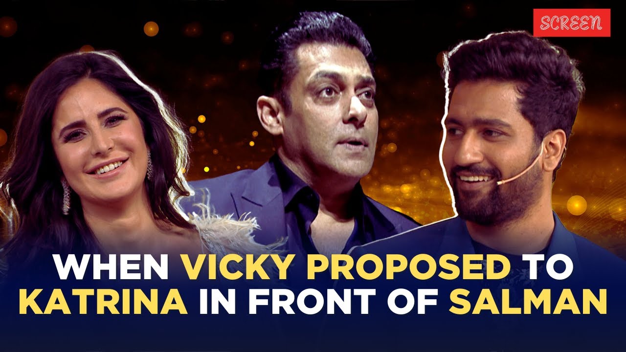 Salman Khan Pretended To Faint When Vicky Kaushal Casually Proposed To Katrina Kaif | Screen