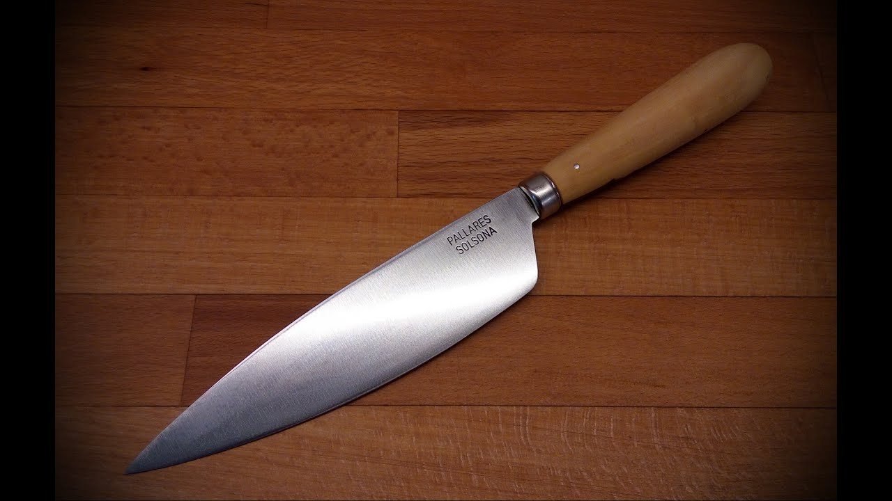 Pallares Solsona - old school carbon steel kitchen knife