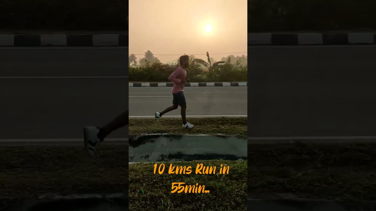 10 kms Run #runninglover #10kmrun#armytraining #wrestling