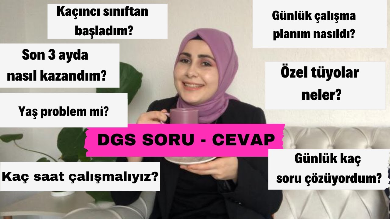 DGS HAKKINDA HER ŞEY / SORU -  CEVAP / BUNLARI YAPAN KAZANIR